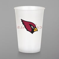Creative Converting Arizona Cardinals 20 oz. Plastic Cup - 96/Case
