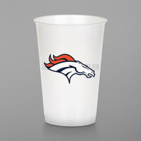 Creative Converting Denver Broncos 20 oz. Plastic Cup - 96/Case