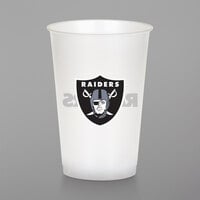 Creative Converting Las Vegas Raiders 20 oz. Plastic Cup - 96/Case