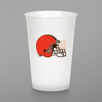 Creative Converting Cleveland Browns 20 oz. Plastic Cup - 96/Case