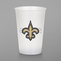 Creative Converting New Orleans Saints 20 oz. Plastic Cup - 96/Case
