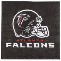 Creative Converting Atlanta Falcons 2-Ply Luncheon Napkin - 192/Case