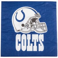 Creative Converting Indianapolis Colts 2-Ply Luncheon Napkin - 192/Case