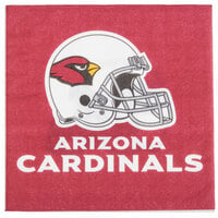 Creative Converting Arizona Cardinals 2-Ply Luncheon Napkin - 192/Case