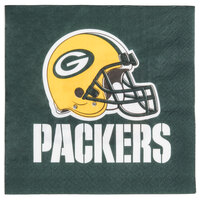 Creative Converting Green Bay Packers 2-Ply Luncheon Napkin - 192/Case