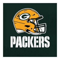 Creative Converting Green Bay Packers 2-Ply Luncheon Napkin - 192/Case