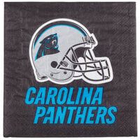 Creative Converting Carolina Panthers 2-Ply Luncheon Napkin - 192/Case