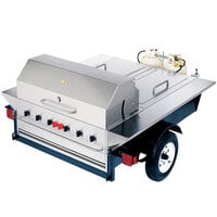Crown Verity TG-1 69" Tailgate Grill with Beverage Compartments