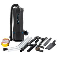 Lavex 10 Qt. Backpack Vacuum with HEPA Filtration and 8-Piece Tool Kit