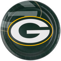 Creative Converting Green Bay Packers 9" Paper Dinner Plate - 96/Case