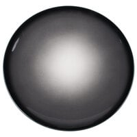 Reserve by Libbey PEB-1-O Pebblebrook 6" Obsidian Porcelain Coupe Plate - 24/Case
