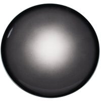 Reserve by Libbey PEB-3-O Pebblebrook 11" Obsidian Porcelain Coupe Plate - 12/Case