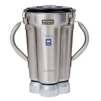 Waring CAC72 1 Gallon Blender Container with Vinyl Lid for Commercial Blenders