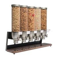 Rosseto EZ522 EZ-SERV 4.9 Liter, 5 Canister Snack/Cereal Dispenser