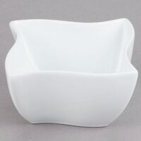 American Metalcraft Prestige SQVY5 25 oz. Wave Porcelain Bowl