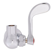 Fisher 70432 Single Wall Mount Faucet Base with 1/2" Control Valve, Swivel Stem, and Lever Handle