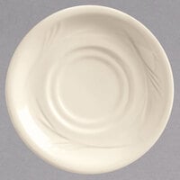 Libbey END-15 Endurance 5 1/2" Round Cream White China Saucer - 36/Case