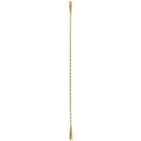 Barfly M37020GD 13 3/16" Gold Plated Double End Stirrer