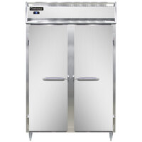 Continental DL2RS 52" Shallow Depth Solid Door Reach-In Refrigerator