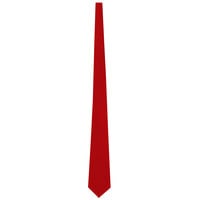 Henry Segal 3 1/2" Customizable Red Straight Neck Tie