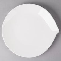 Villeroy & Boch 10-3420-2620 Flow 11" x 10 1/2" White Premium Porcelain Flat Plate - 6/Case