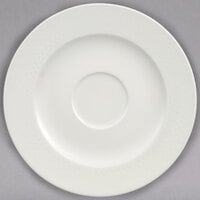 Villeroy & Boch 16-2040-1250 Universal 6 3/4" White Premium Porcelain Saucer - 6/Case