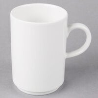 Villeroy & Boch 16-2040-4894 Universal 13.5 oz. White Premium Porcelain Stackable Mug - 6/Case