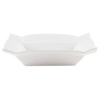 CAC TMS-3 Times Square 8" Bright White Square China Soup Plate - 24/Case