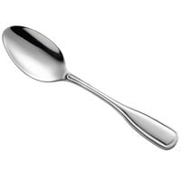 Acopa Scottdale 4 7/16" 18/8 Stainless Steel Extra Heavy Weight Demitasse Spoon - 12/Case