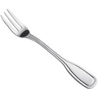 Acopa Saxton 5 5/8" 18/0 Stainless Steel Heavy Weight Oyster / Appetizer / Cocktail Fork - 12/Case