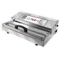 Weston 65-0401-W Pro-3000 Stainless Steel External Vacuum Packaging Machine with 15" Seal Bar - 120V