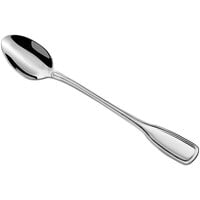 Acopa Scottdale 7 9/16" 18/8 Stainless Steel Extra Heavy Weight Iced Tea Spoon - 12/Case