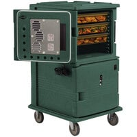 Cambro UPCH16002192 Ultra Camcart® Granite Green Electric Hot Food Holding Cabinet in Fahrenheit - 220V