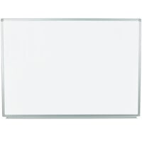Luxor WB4836W 48" x 36" Wall-Mounted Whiteboard with Aluminum Frame