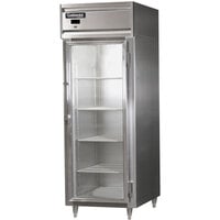 Continental D1RESNGD 29" Glass Door Extra Wide Shallow Depth Reach-In Refrigerator