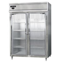 Continental D2RESNGD 57" Glass Door Extra Wide Shallow Depth Reach-In Refrigerator