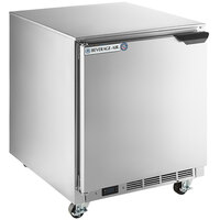 Beverage-Air UCR27AHC-24-23 27" Low Profile Undercounter Refrigerator with Left Hinged Door