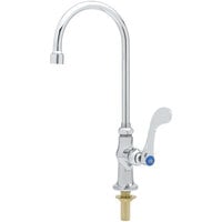 T&S B-0305-VR4-WS Deck Mounted Pantry Faucet with 5 3/4" Gooseneck Spout, 1.5 GPM Aerator, Eterna Cartridge, and Wrist Handle