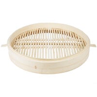 Town 34222 22" Bamboo Steamer with Handles