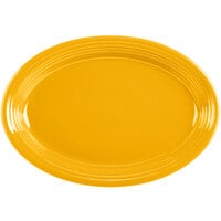 Fiesta® Dinnerware from Steelite International HL458342 Daffodil 13 5/8" x 9 1/2" Oval Large China Platter - 12/Case