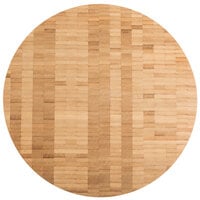 American Metalcraft B14 14" x 1 1/2" Bamboo Round Cutting and Serving Board