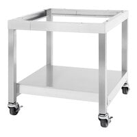 Garland SS-CS24-18 28 15/16" x 18" Mobile Stainless Steel Equipment Stand with Casters