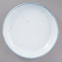 10 Strawberry Street ARCTIC-5CP Arctic Blue 6" Round Bread and Butter Coupe Porcelain Plate - 36/Pack