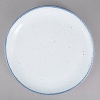 10 Strawberry Street ARCTIC-8CP Arctic Blue 8" Round Coupe Porcelain Salad Plate - 24/Pack