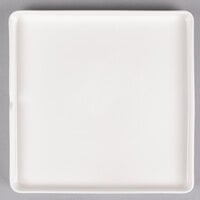 Arcoroc L9557 Mekkano 9 3/8" White Porcelain Square Plate by Arc Cardinal - 24/Case