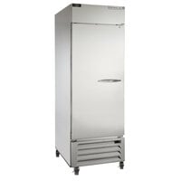 Beverage-Air HBR23HC-1-18 Horizon Series 27" Bottom Mounted Left Hinged Solid Door Reach-In Refrigerator with LED Lighting