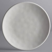 Elite Global Solutions RT10R-OW Tenaya 10" Off White Round Melamine Plate   - 6/Case