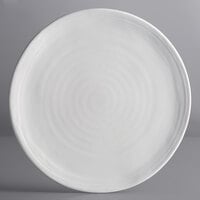 Elite Global Solutions RT12R-OW Tenaya 12" Off White Round Melamine Plate   - 6/Case
