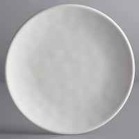 Elite Global Solutions RT6R-OW Tenaya 6" Off White Round Melamine Plate - 6/Case
