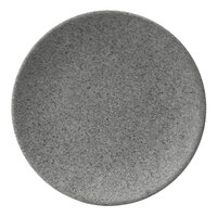 Elite Global Solutions RT8R-GS Tenaya 8" Granite Stone Round Melamine Plate - 6/Case